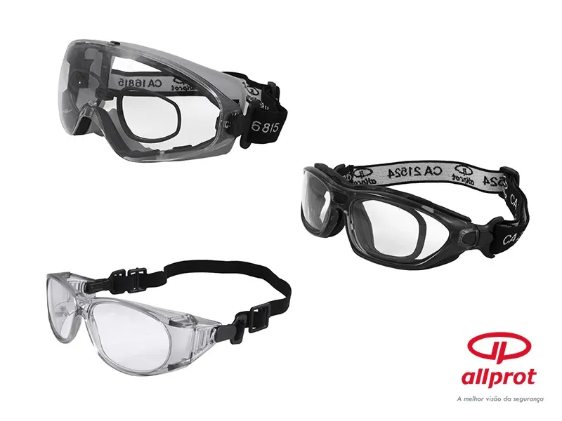óculos de proteção para colocar lente de grau